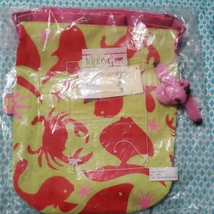 Brand New Kipling Sea Life Bag